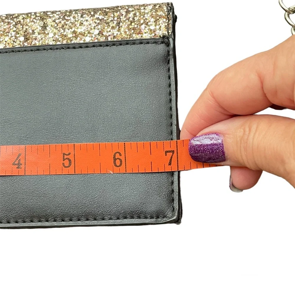 Nine West Crossbody or Clutch Black & Gold
